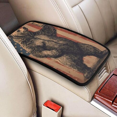 Goth Bat Rose Center Console Cover Pad, Car Armrest Seat Box Cover Cushion Universal for Most Vehicle SUV Truck, Car Interior Accessories Decor, Protect from Pet Claws & Dirt in Saudi Arabia