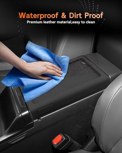 for 2026+ Toyota RAV4 Center Console Cover Armrest Box Protector Pad – Silicone Anti-Scratch Interior 2026 RAV4 (6th Generation Facelift) Accessories in Saudi Arabia