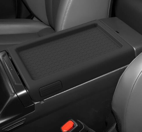 for 2026+ Toyota RAV4 Center Console Cover Armrest Box Protector Pad – Silicone Anti-Scratch Interior 2026 RAV4 (6th Generation Facelift) Accessories in Saudi Arabia