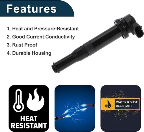 Ignition Coil for Hyundai Santa Fe 2007-2009 No.2730137410 Ignition Coil Pack Automotive Parts 3 Pcs in Kuwait