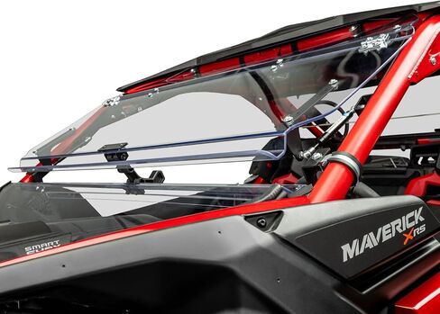 Field Issue Can-Am Maverick X3 Flip Windshield, Scratch-Resistant Hard-Coated 1/4" Polycarbonate Windshield Compatible with 2017-2026 Can Am Maverick X3 64" & 72", 2-Seat & MAX UTV Accessories in Kuwait