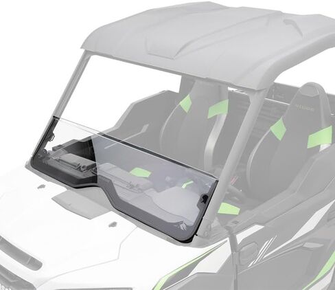 Generic Genuine OEM New Kawasaki Ridge KQR HALF WINDSHIELD, POLYCARBONATE 99994-1765 in Kuwait