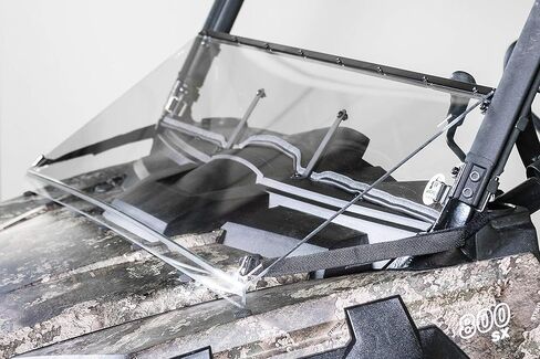 UTV WINDSHIELD Standard Full Tilting Windshield Compatible with 2018-2024 Arctic Cat Prowler Pro (with Pro Fit Frame), 3/16 Inch Polycarbonate – Fits Hard Top – Off-Road Accessory – Made in USA in Saudi Arabia