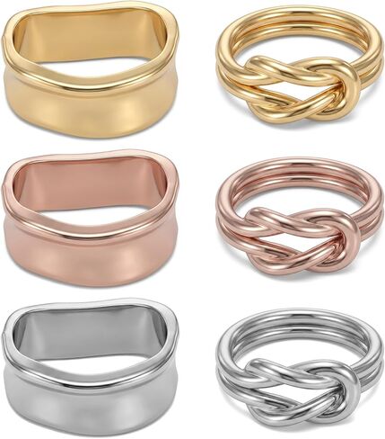 6 Pcs Scarf Rings for Women, Scarf Clips & Scarfs Slides, Minimalist Geometric Scarfs Buckle, Silk Shawl Clasp for Bandana & Dress Accessories in Saudi Arabia