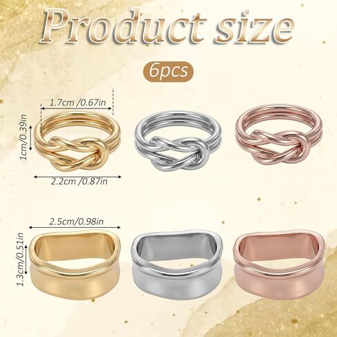 6 Pcs Scarf Rings for Women, Scarf Clips & Scarfs Slides, Minimalist Geometric Scarfs Buckle, Silk Shawl Clasp for Bandana & Dress Accessories in Saudi Arabia