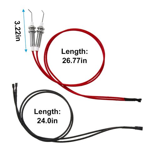 Push Button Control Switch Ignition, Automatic Ignition System, Control AA Battery Type Ignitor with Electrode Spark 11PCS in Kuwait