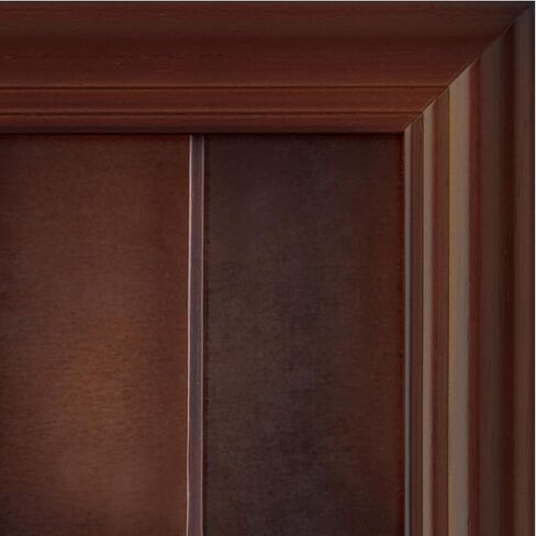 Gallery Solutions - 18x16 Shot Glass Collection - Walnut Collectable Display Case - Hinged Front - 28 Display Slots for Shot Glasses - Bar, Home, Office Accessories in Saudi Arabia