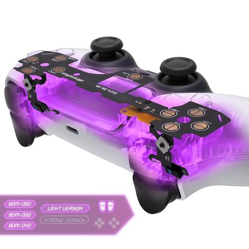 eXtremeRate Micro Switch - Light Version Tactile Clicky Hair Trigger Kit V2 for PS5 Controller BDM-050 Shoulder Buttons, Ergonomic Micro Switches L2 R2 Tactile L1 R1 Mouse Click Kit for PS5 Controller in Saudi Arabia