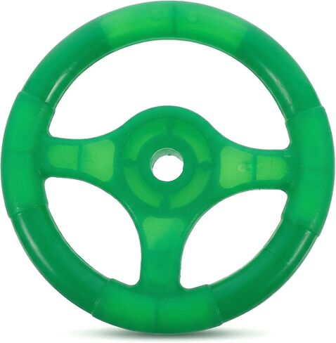 Garneck Kids Steering Wheel Toy: 6.48 Inch Plastic Replacement Steering Wheel for Toy Cars Stroller Bumper Car Playground Playset Toddler Interactive Driving Accessory in Kuwait