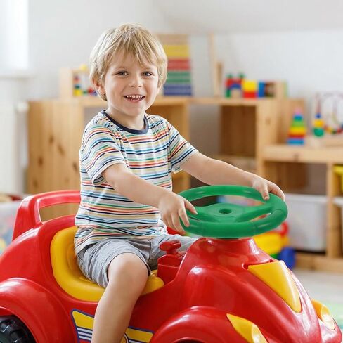 Garneck Kids Steering Wheel Toy: 6.48 Inch Plastic Replacement Steering Wheel for Toy Cars Stroller Bumper Car Playground Playset Toddler Interactive Driving Accessory in Kuwait