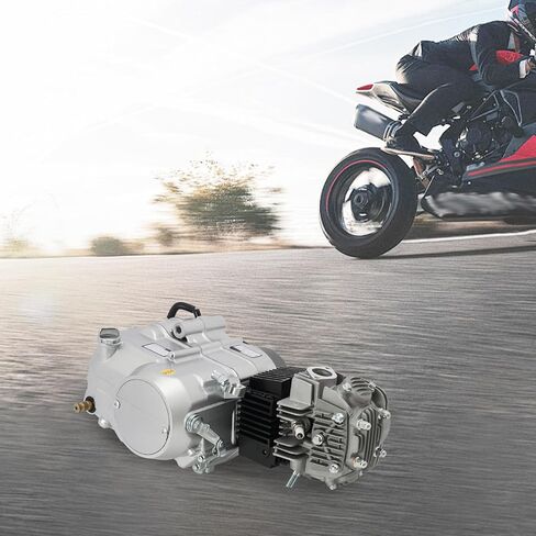 مجموعة محرك محرك 4 أشواط، 140CC اسطوانة واحدة محرك سباق أفقي محرك الدراجة الترابية محرك سباق السيارات مع قابض يدوي 4 سرعات وإشعال CDI لـ CRF50 CRF70 XR50 XR70 Z50 Z50R CT70 in Kuwait