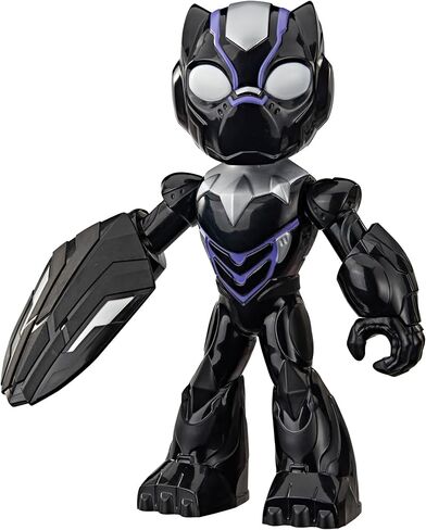 Marvel Iron Man and His Awesome Friends Supersized Black Panther Action Figure, 9-Inch (22.8 CM) Super Hero Toys for Kids, Ages 3+ in Kuwait