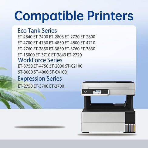 حبر التسامي لزجاجات إعادة تعبئة إبسون ET-8550 ET-8500، طابعات Supertank ذات التنسيق العريض، نقل الضغط الحراري على أكواب القمصان (135 مل BK، 70 مل C M Y) سعة عالية in Kuwait