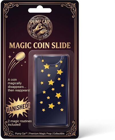 PUMP CAR Kids Toys For Ages 8 13 Magic Tricks 10 Year Old Boy Gifts Coin Slide Vanishing Box Adult Beginner Illusion Prop Pocket Party Games Birthday Classic Novelty Fun Secret Set Performance Closeup in Kuwait
