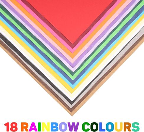 50 Sheets A3 Colored Cardstock 300 GSM/110 LB Thick Construction Paper 11.69" x 16.54" Color Paper for Card Making & Arts Crafts in Saudi Arabia