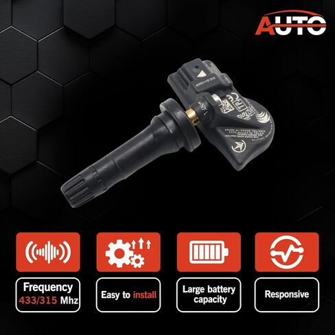 4 حزمة 68339096AB TPMS استبدال مستشعر ضغط الإطارات لسيارة جيب رانجلر واجونير جلاديتور 2023 in Kuwait