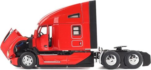 جرار ترادفي بمقياس 1:50 من Kenworth T680 مقاس 76 بوصة ذو سقف مرتفع (إصدار أحمر أفعواني) - سلسلة النقل | نموذج دييكاست بمقياس 1:50 قابل للجمع 71132 in Saudi Arabia