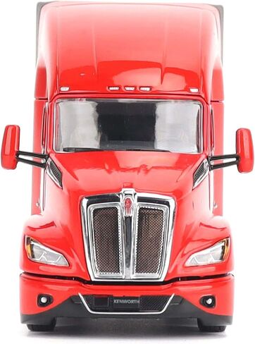 جرار ترادفي بمقياس 1:50 من Kenworth T680 مقاس 76 بوصة ذو سقف مرتفع (إصدار أحمر أفعواني) - سلسلة النقل | نموذج دييكاست بمقياس 1:50 قابل للجمع 71132 in Saudi Arabia