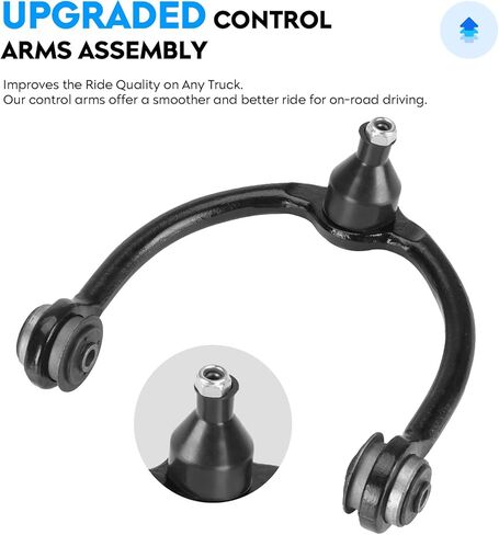 10pcs Front Upper Control Arms w/Ball Joints + Sway Bar Links + Tie Rod for Jeep Commander 2006-2010, Grand Cherokee 2005-2010, Suspension Kit K620188 K80629 K80861 ES80643 ES80644 EV80782 in Kuwait