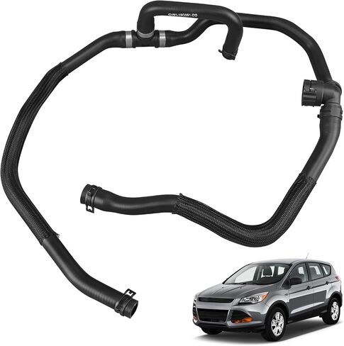 COOL STAR CV6Z8075U Engine Coolant Radiator Hose Compatible with Ford Escape 2013-2014 1.6L L4 Gas Replace CV6Z-8075-U KM5181 in Kuwait