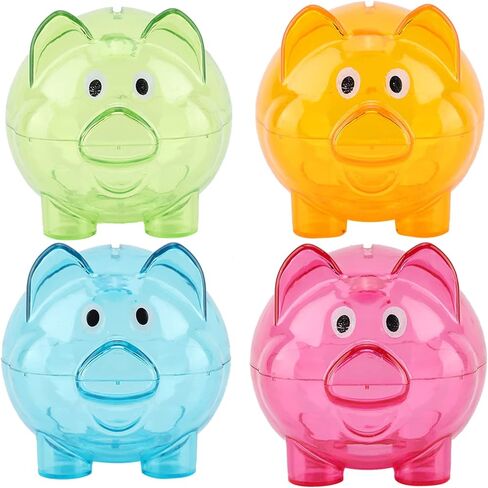Piggy Bank, Resin Money Bank, Children's Toy Gift Savings Jar, Bank for Girls and Boys, Practical Gifts for Birthday, Christmas, Babys Shower(Rose Pink) in Kuwait