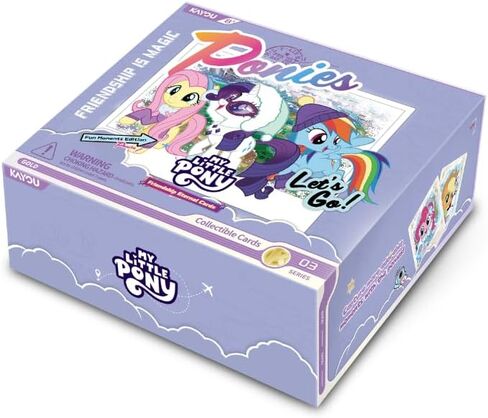 KAYOU My Little Pony Friendship Eternal Cards - Fun Moment Edition Series 3 - Display Box in Saudi Arabia
