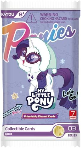 KAYOU My Little Pony Friendship Eternal Cards - Fun Moment Edition Series 3 - Display Box in Saudi Arabia