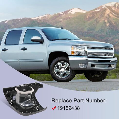 Driver Information Center Control Panel Air Vent Compatible with Chevy Silverado Suburban Tahoe GMC Sierra Yukon XL 1500 2500 3500 HD with 4.3L 4.8L 5.3L 6.2L 6.6L 2007-2013 Replace#19159438 in Kuwait