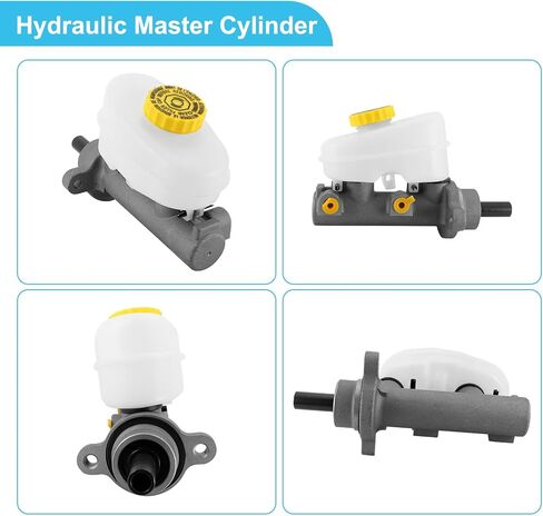M390303 Brake Master Cylinder Compatible with Jeep Cherokee 1995-2001,For Jeep Grand Cherokee 1995-1998,For Chrysler Prowler 2002,For Plymouth Prowler 1997-2001 4.0L 5.2L 5.9L 2.5L in Kuwait