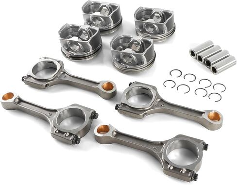 Engine Connecting Rods Pistons Rings Set 23040-2G500 23410-2G500 Compatible For KIA Optima Sorento Compatible For HYUNDAI Sonata 2.4L 2359CC L4 DOHC in Saudi Arabia