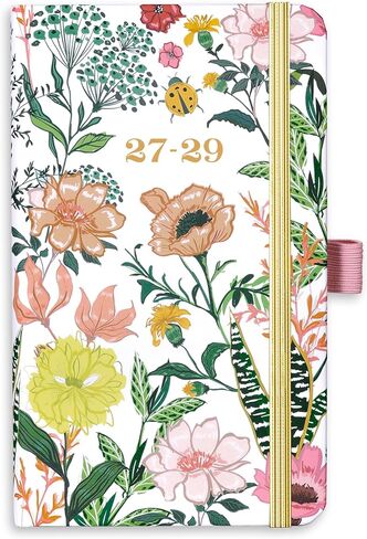 2025 Planner – Weekly ＆ Monthly Planner 2025, Jan. 2025 – Dec. 2025, 6.4" x 8.5" with Tabs, Flexible Hardcover, Thick Paper, Strong Twin-Wire Binding, Back Pocket, Inspirational Quotes ＆ Notes in Saudi Arabia