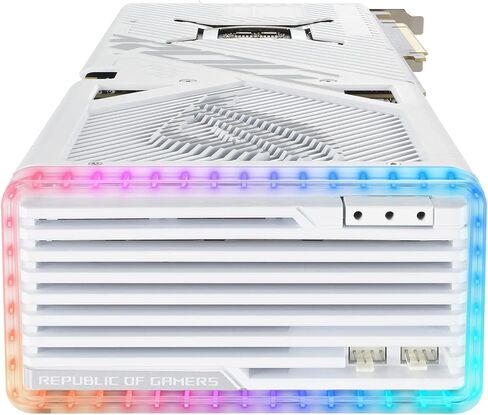 بطاقة رسومات الألعاب ASUS ROG Strix GeForce RTX™ 4090 White OC Edition (PCIe 4.0، 24GB GDDR6X، HDMI 2.1a، DisplayPort 1.4a) (متجددة) in Saudi Arabia