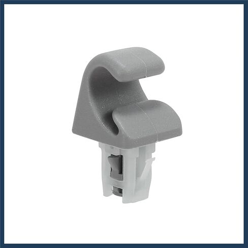 2pcs Gray Car Plastic Sun Visor Hook Clip Bracket Retainer 74348-33040 for Toyota 4Runner Corolla Matrix RAV4 Land Cruiser Venza Yaris Stylish Design in Kuwait