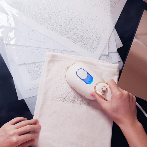 10 Sheets Glitter Iron on Rhinestone Hotfix Sheets, Rhinestones Transfer for Clothing, 5 Style Rhinestone Decals for T Shirts Bags Patches DIY Craft Decor in Saudi Arabia