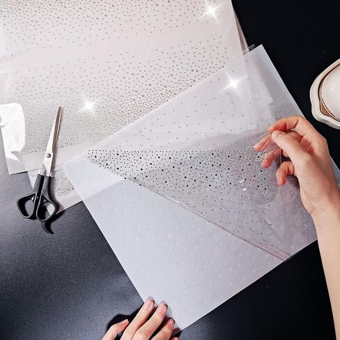 10 Sheets Glitter Iron on Rhinestone Hotfix Sheets, Rhinestones Transfer for Clothing, 5 Style Rhinestone Decals for T Shirts Bags Patches DIY Craft Decor in Saudi Arabia