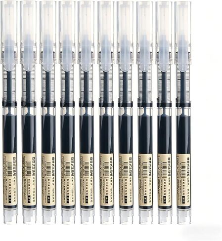 Gel Pens, 0.5mm Ink Pens Smooth Writing Pens, Quick Dry Ink Pens, Set of 10 (Red 10PCS) in Saudi Arabia