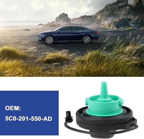 Car Fuel Cap 5C0-201-550-AD Compatible with VW Beetle 2014-2019 in Kuwait