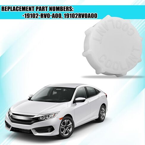 Coolant Reservoir Cap Replacement for Honda Odyssey 2011-2017 Acura ILX, Radiator Overflow Expansion Tank Cap Replace 19102-RV0-A00 19102RV0A00 Engine Coolant Reservoir Tank Lid in Saudi Arabia