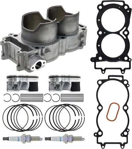NICHE Cylinder Piston Gasket Kit for Polaris RZR General Ranger 1000 XP 4 Trail S Crew 3023156 5253037 5813737 5813980 (93mm) in Kuwait