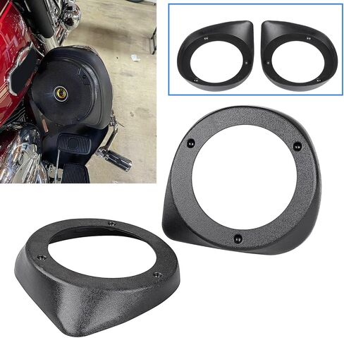 SHMT Lower Vented Fairings 6.5" Speaker Boxes Pod For Harley Touring Road King Street Glide Electra Glide Ultra Classic FLTR FLHT 1997-2021 in Kuwait