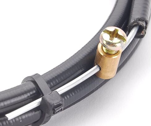 JEGS كابل خنق اليد | يناسب معظم تطبيقات المكربن ​​| طول 6 أقدام | 1in.OD مقبض يتطلب 1/2in. ثقب التركيب | لمسة نهائية سوداء in Kuwait