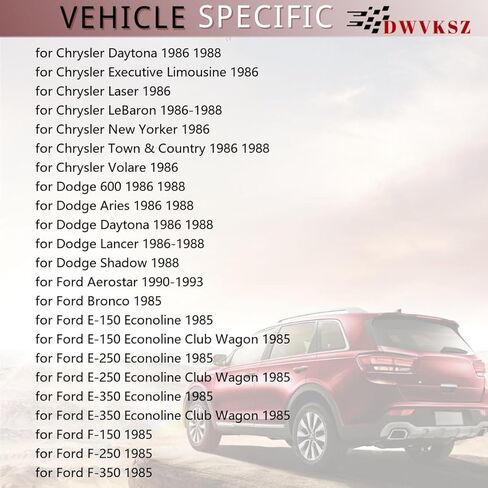 1x خرطوم سخان HVAC يستبدل # E87616، E69Z18472X للسخان إلى مضخة المياه لكرايسلر ليبارون 2.5L 1986 1987 1988، من أجل Town & Country 2.2L 1986، من أجل Plymouth Caravelle 2.5L 1986 1988 in Kuwait