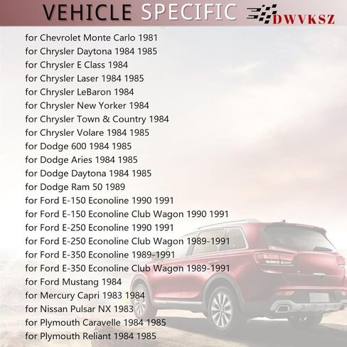 1x خرطوم سخان HVAC يستبدل # 55056458AE، 63147 للأنابيب إلى المحرك لسيارة Ford E-250 Econoline 4.9L 1990 1991، لـ E-350 Econoline 4.9L 1990 1991، لسوبارو امبريزا 2.0L 2014 2017 2018 in Kuwait