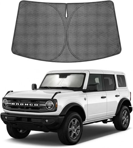 Proadsy Windshield Sun Shade Custom Fit BMW X6 2020-2026 Ice Crystal Black Front Window Sunshade UV and Heat Blocker Foldable Visor Keeps Car Cooler for Summer Parking and Daily Use in Saudi Arabia
