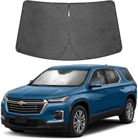 Proadsy Windshield Sun Shade Custom Fit BMW X6 2020-2026 Ice Crystal Black Front Window Sunshade UV and Heat Blocker Foldable Visor Keeps Car Cooler for Summer Parking and Daily Use in Saudi Arabia