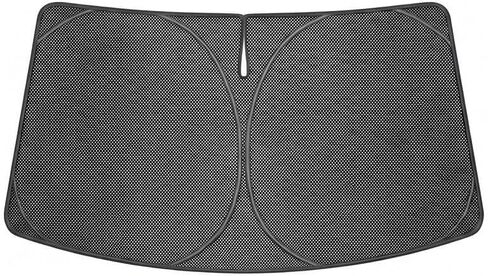 Proadsy Windshield Sun Shade Custom Fit BMW X6 2020-2026 Ice Crystal Black Front Window Sunshade UV and Heat Blocker Foldable Visor Keeps Car Cooler for Summer Parking and Daily Use in Saudi Arabia