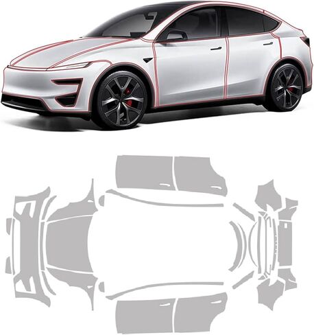 for 2026 Model Y Juniper Performance 8.5 Mil TPU PPF Full car pre-Cut Paint Protection Film self-Healing Scratch-Resistant Transparent high-Definition Exterior Accessory in Saudi Arabia