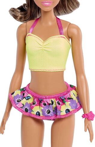 Barbie Style Fashion Dolls Set, Beach Inspired Looks and Accessories, 65th Anniversary Ken Doll in Kuwait
