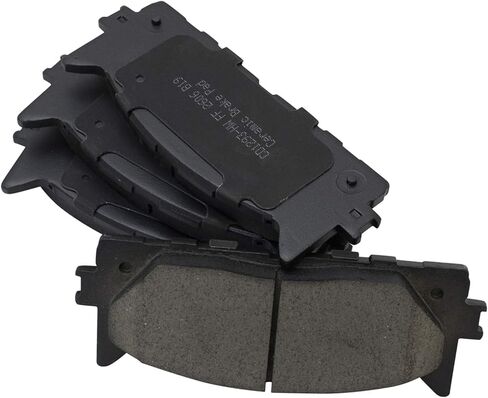Front and Rear Brake Pad Set Ceramic Hardware Compatible with 2013-2018 Lexus ES300h 2007-2018 ES350 2008-2018 Toyota Avalon 2007-2017 Camry in Kuwait