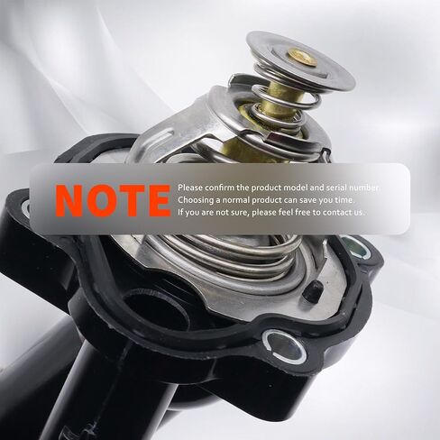 HiSport Thermostat Housing Assembly - Compatible with Ford Ecosport Escape Explorer Lincoln MKC MKT MKZ Mazda 3 5 MX-5 Miata Replaces 34046 LF7015170 in Kuwait